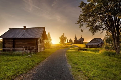 Kizhi Island Beautiful Landscape Wallpapers HD Download