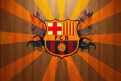 FC Barcelona On Wooden Backgrounds Wallpapers   Sport Wallpapers ...