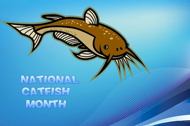 Free National Catfish Month Computer Desktop Wallpapers