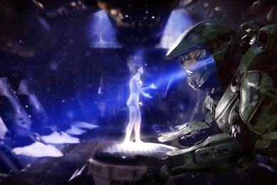 Cortana Master Chief Halo 4 Wallpapers
