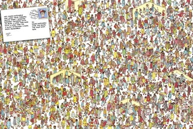 Onde Está Wally Na Loja De Departamentos?