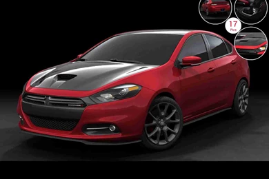 2013 Dodge Dart Mopar GTS 210 Tribute   Front