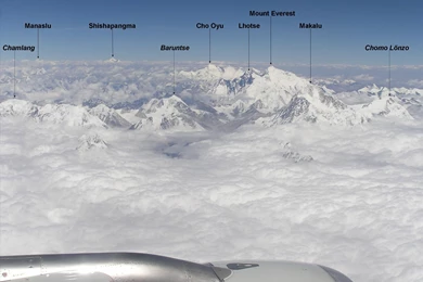 Himalaya Mount Everest Flight Wallpapers