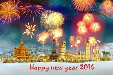 Happy New Year 2016 Download Free Wallpapers   Welcome Happy New ...
