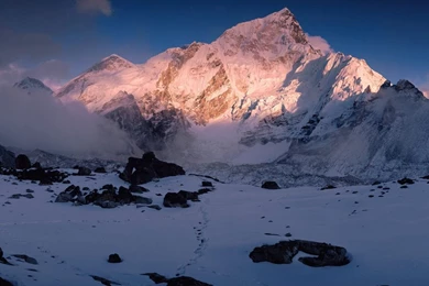 Mount Nuptse, Himalaya Mountains, Nepal   Facebook Cover HD ...