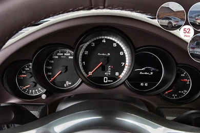 2014 Porsche 911 Turbo S Coupe Instrument Cluster
