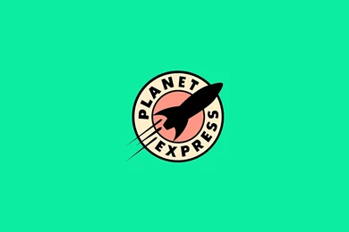 Futurama Planets Planet Express Logowall