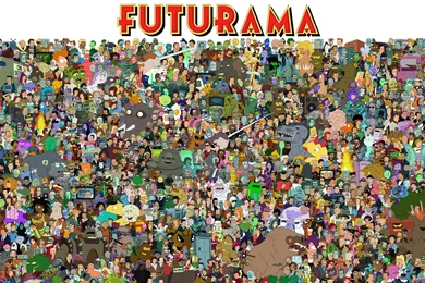 Futurama All Characters HD Wallpapers For Desktop   Cool Wallpapers