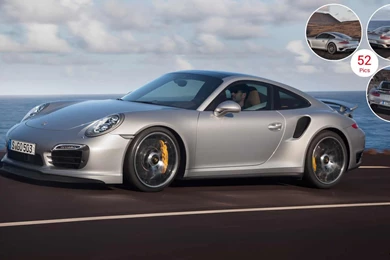 2014 Porsche 911 Turbo S Coupe Side