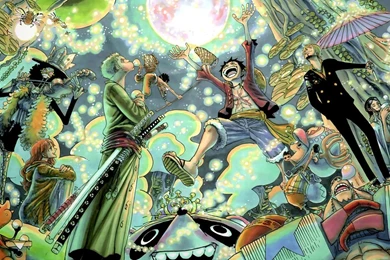 One Piece New World Wallpapers 1366x768 One Piece New World ...
