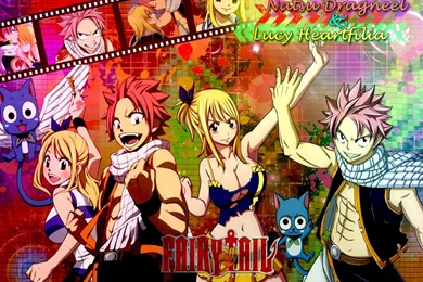 Natsu And Lucy By AnnieMessi On DeviantArt