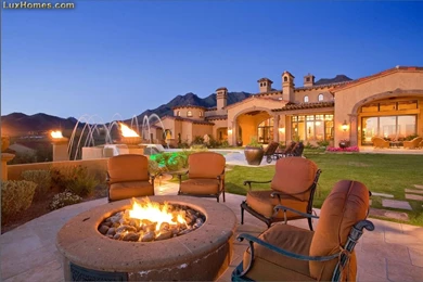 Luxury House Houses Grass Chairs Garden Amusement Parks Wallpapers ...