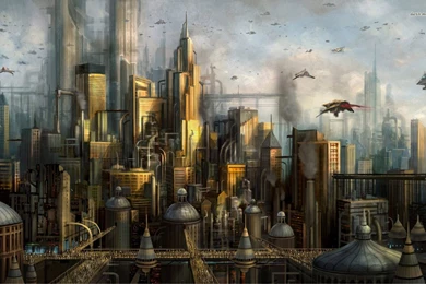 Futuristic City Wallpapers   Fantasy Wallpapers