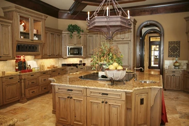 Houses Luxury Kitchen Wood House Architecture Full Hd Wallpapers ...