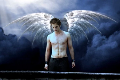 Free Wallpapers   Twilight Edward Cullen(Robert Pattinson) Angel ...