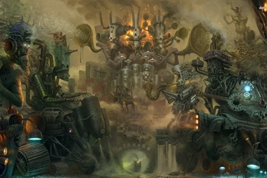 Steampunk Factory Wallpapers   Artistic Wallpapers