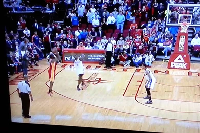 James Harden Hits Three Throws Up H town   YouTube