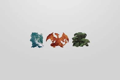 For Those Of You Who Liked The Pokemon Starters Wallpaper, Here ...