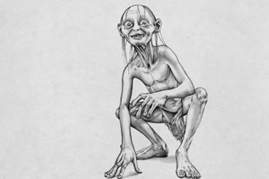 Download Wallpapers 640x960 The Lord Of The Rings, Gollum, White ...