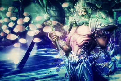 Poseidon, God Of The Oceans (Smite) Wallpapers By Getsukeii On ...