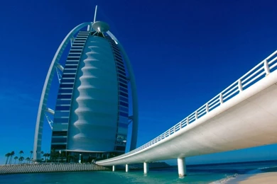 Burj Al Arab Hotel In Dubai Widescreen