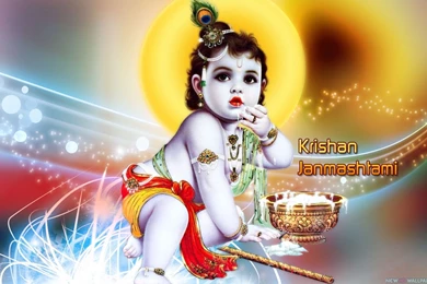 Lord Krishna HD Wallpapers, Cute Bal Krishna Images Free