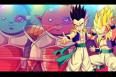 Goku And Vegeta Vs Metal Cooler   DBZ Wallpapers By Oirigns On ...