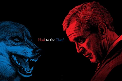 George Bush Black Backgrounds Wolves