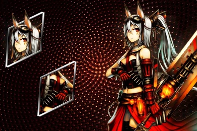 Neko Girl Sword   Wallpapers By Darkludovic On DeviantArt