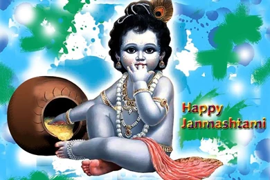 Eating Bal Krishna Hd Wallpapers