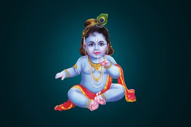 Lord Krishna Wallpapers, Bal Gopal Jamnashtami Greetings