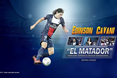 Edinson Cavani Paris Saint Germain Wallpapers By Jeffery10 On ...