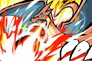 Can Anyone Change This Wallpapers Into A Shiny Charizard, Please ...
