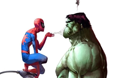 Hulk Vs Spider Man