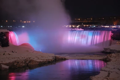 Niagara Falls Night Wallpapers   Wallpaper.