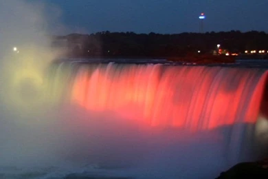 Niagara Fall At Night   123mobileWallpapers.com