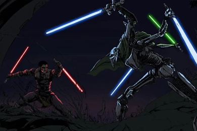 Starkiller Vs General Grievous By SiriusSteve On DeviantArt
