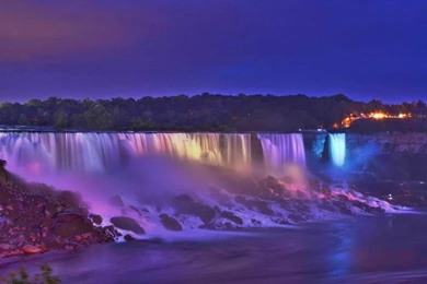Nighttime Niagara Falls By Carise On DeviantArt