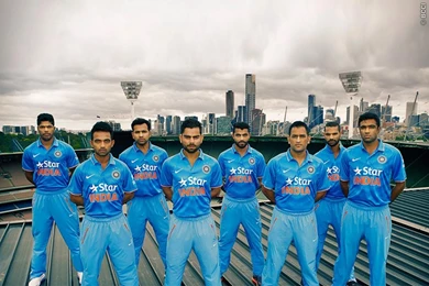 Indian Cricket Team Squad For ICC World Cup 2015.jpg