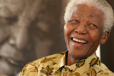 A Smile From Nelson Mandela   HD Wallpapers