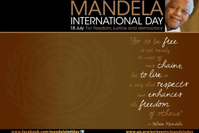 Nelson Mandela International Day Wallpapers