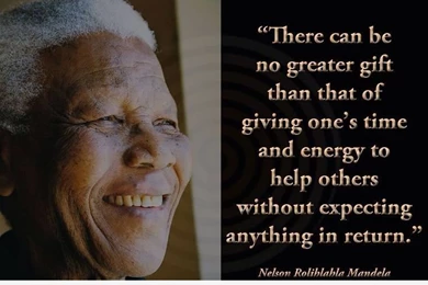 Gift Nelson Mandela Quote