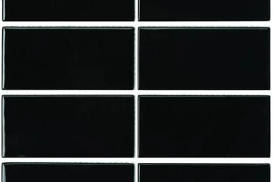 Jet Black Tile Tile Wallpapers