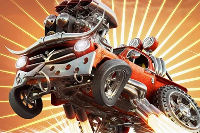 Desktop Wallpapers · Gallery · 3D Art · Super Speed Car