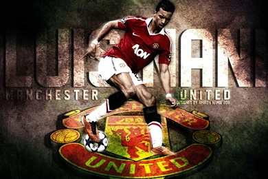 The Football Player Number 17 Of Manchester United Luis Nani ...