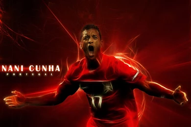 The Best Football Player Of Manchester United Luis Nani On Fire ...