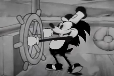 Sonic The Steamboat Willie By Abraham el erizo On DeviantArt