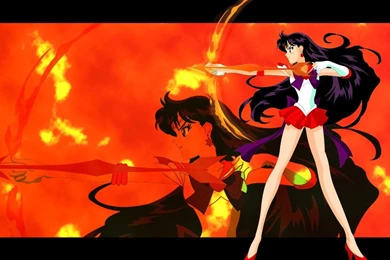 Sailor Mars And Sailor Jupiter By NatouMJSonic On DeviantArt