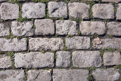 Cobblestone Pathway In London