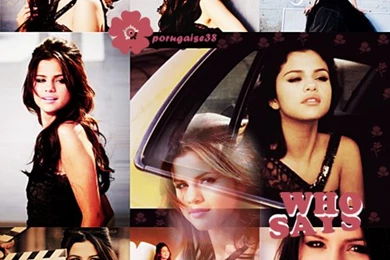 Selena Gomez Who Says WALLPAPER!!!!!!!!!!   Who Says Blingee Photo ...